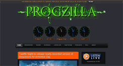 Desktop Screenshot of progzilla.com